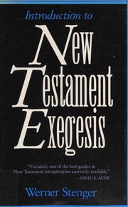 New Testament exegesis /
