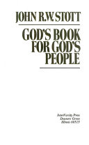 God's book for God's people : why we need the Bible /