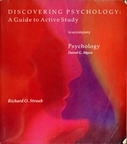 Discovering psychology : a guide to active study to accompany David O Myers /