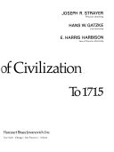 The mainstream of civilization : to 1715 /