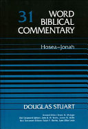 Word biblical commenntary : hosea-jonah /