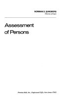 Assessment of persons /