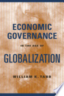 Economic governance in the age of globalization