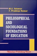 Philosophical & sociological foundations of education