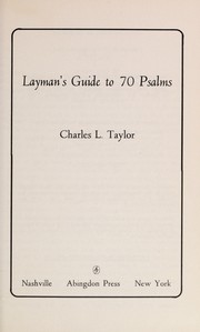 Layman's Guide to 70 Psalms /