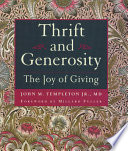 Thrift and generosity the joy of giving /