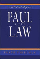 Paul and the law : a contextual approach /