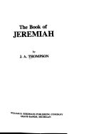 The book of Jeremiah /