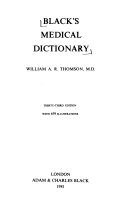 Black's medical dictionary /