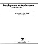 Development in adolescence /