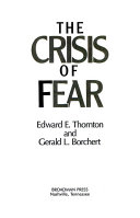 The crisis of fear /
