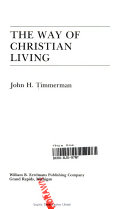 The way of Christian living /