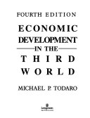 Economic development in the third world /