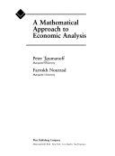 A mathematical approach to economic analysis /