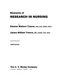 Elements of research in nursing /