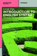 English syntax in three dimensions : history - synchrony - diachrony /