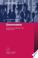 Governance Systemic Foundation and Framework /