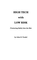 High tech with low risk : venturing safely into the 90s /