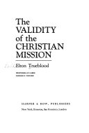 The validity of the Christian mission /