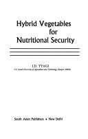 Hybrid vegetables for nutritional security /