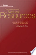 Comanagement of natural resources local learning for poverty reduction /