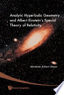 Analytic hyperbolic geometry and Albert Einstein's special theory of relativity