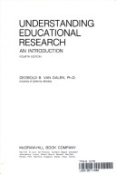 Understanding educational research : an introduction /