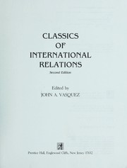 Classics of international relations /