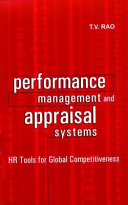Performance management and appraisal systems : HR tools for global competitiveness.