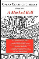 Verdi's a masked ball