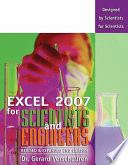 Excel 2007 for scientists