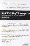 Counterfeiting Shakespeare evidence, authorship, and John Ford's Funerall elegye /