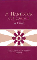 A handbook on Isaiah
