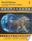World history a concise thematic analysis. Volume I /