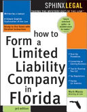 How to form a limited liability company in Florida