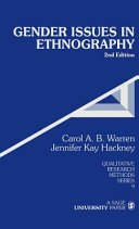 Gender issues in ethnography /