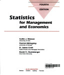 Statistics for Management and Economics /