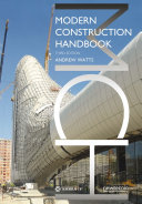 Modern construction handbook /