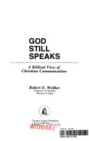God still speaks : a Biblical view of Christian communication /
