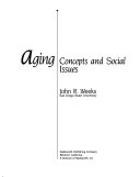 Aging, concepts and social issues /