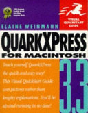 Quarkxpress 3.3 : visual quickstart guide /