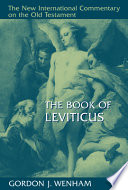 The book of Leviticus /