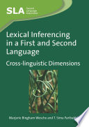 Lexical inferencing in a first and second language cross-linguistic dimensions /