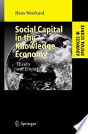 Social Capital in the Knowledge Economy Theory and Empirics /