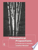 Philosophical propositions an introduction to philosophy /