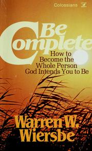 Be complete /