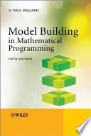 Model building in mathematical programming
