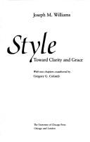 Style : toward clarity and grace /