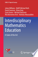 Interdisciplinary Mathematics Education A State of the Art /