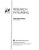 Research in nursing /
